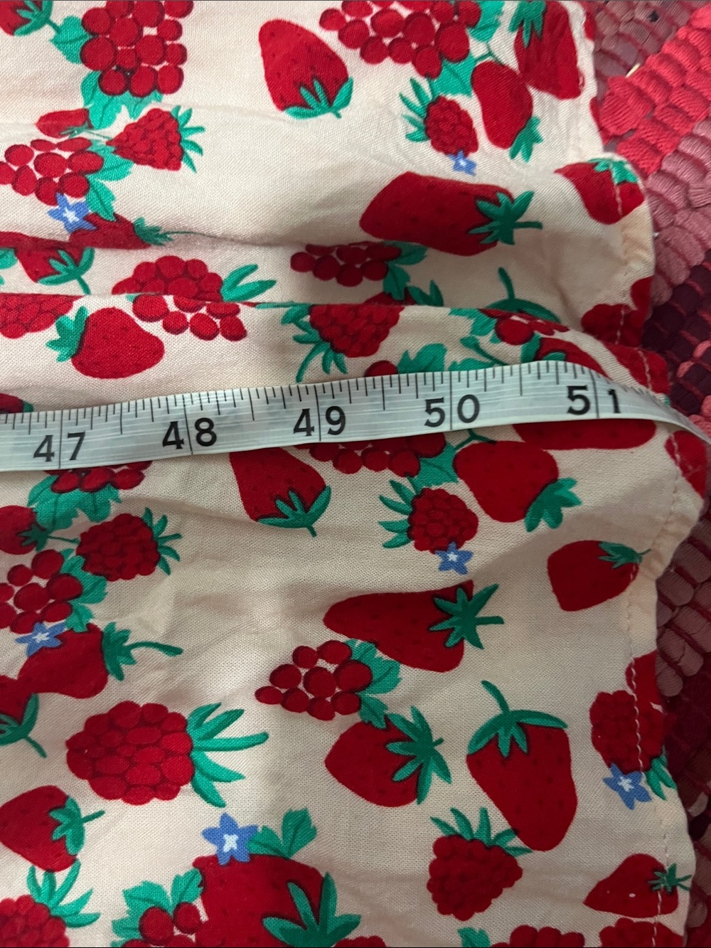BETSEY JOHNSON Strawberry Feilds Challis Midi Dress (XL) Pearl Blush Raspberry - Picture 10 of 10